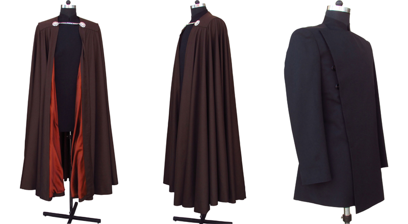 An incredible replica of Count Dooku’s suit and cloak.